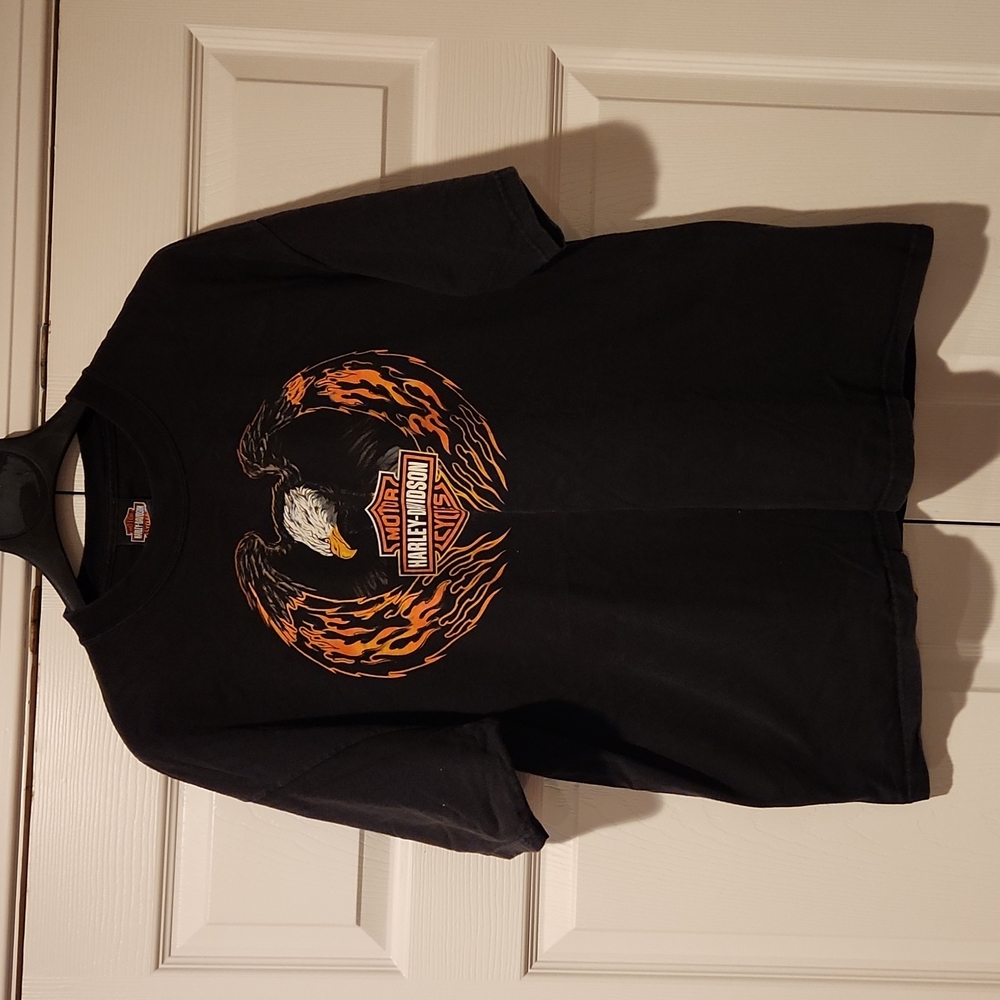 Harley Davidson T-shirt short sleeve Seattle sizeXL 2007
